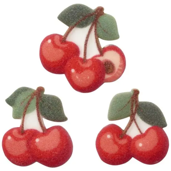 Cherries Dec-Ons&reg; Decorations 12ct {1}