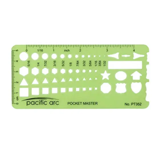 Pocket Master Template Guide, Featuring Perfect Circles, Hexagons, Triangles, and Squares {2}