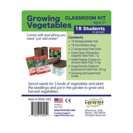 Silver Circle Growing Vegetables Classroom Kit {3}