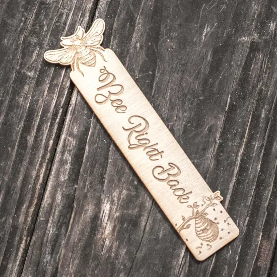 Bookmark - Bee Right Back {3}