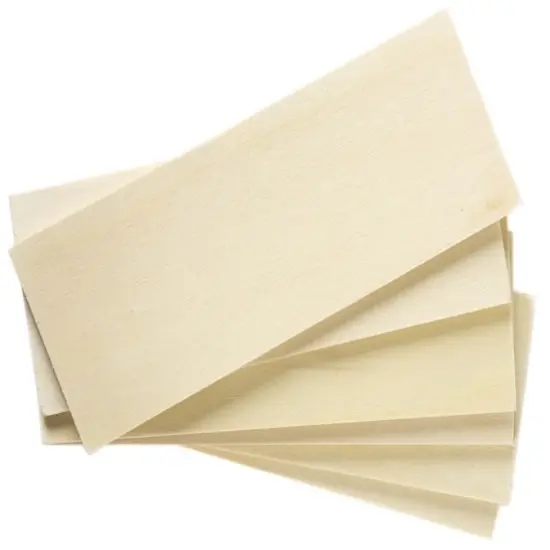 CousinDIY Unfinished Wood Slats 7.25"X2.8125"X.25" 6/Pkg-Natural {3}