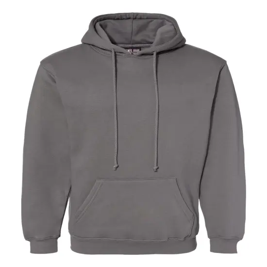 Bayside&reg; USA-Made Hooded Sweatshirt Charcoal {1}