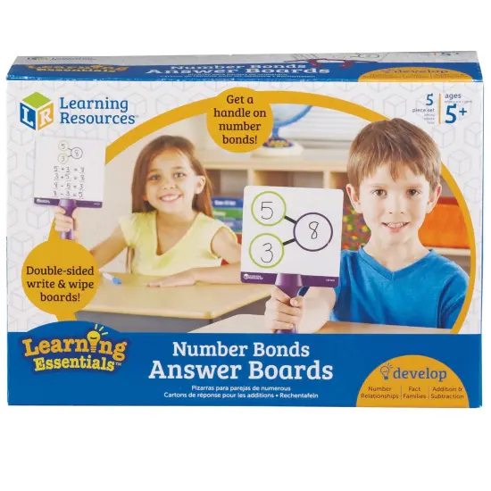 Number Bonds Answer Boards, Set of 5 {1}