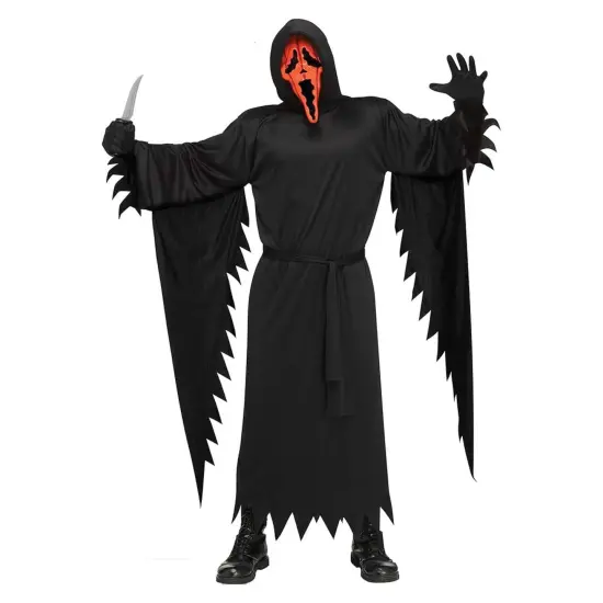 Ghost Face Pumpkin Adult Costume | One Size {1}