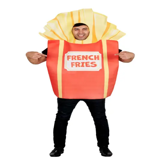 French Fries Adult Costume | One Size {1}