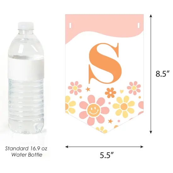 Big Dot of Happiness Stay Groovy - Boho Hippie Party Bunting Banner - Party Decorations - Stay Groovy and Good Vibes {3}