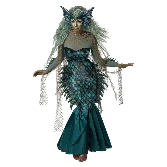 Dark Sea Siren Adult Womens Costume {1}