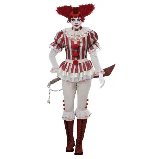 Sadistic Clown Adult Women's Costume {1}
