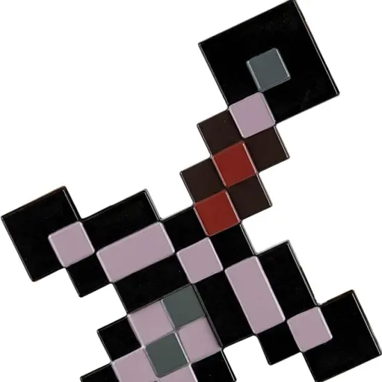 Minecraft Netherite Sword Costume Accessory {3}