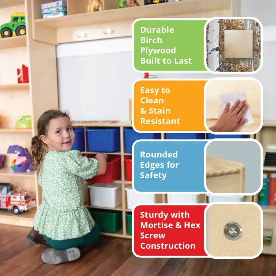 WD11810 Sand and Water Table with Top/Shelf {6}