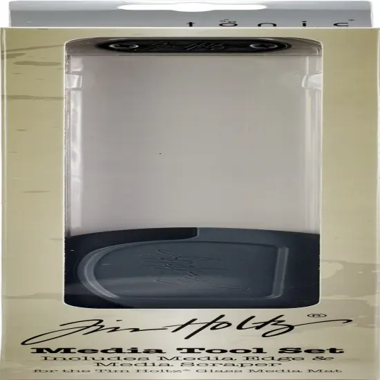 Tim Holtz Media Tool Set-For Use With The Glass Media Mat {1}