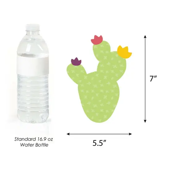 Big Dot of Happiness Prickly Cactus Party - Cactus Decorations DIY Fiesta Party Essentials - Set of 20 {6}