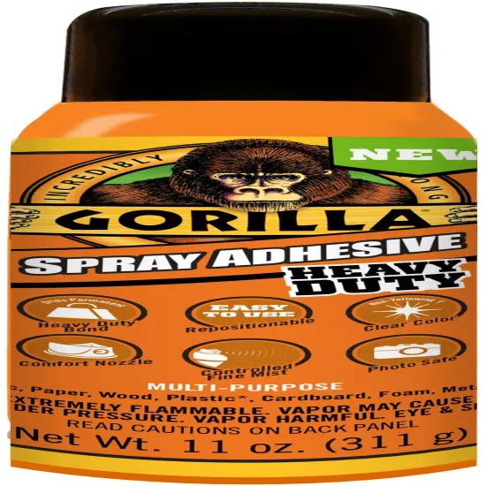 Gorilla Multipurpose Heavy Duty Spray Adhesive-11oz {1}