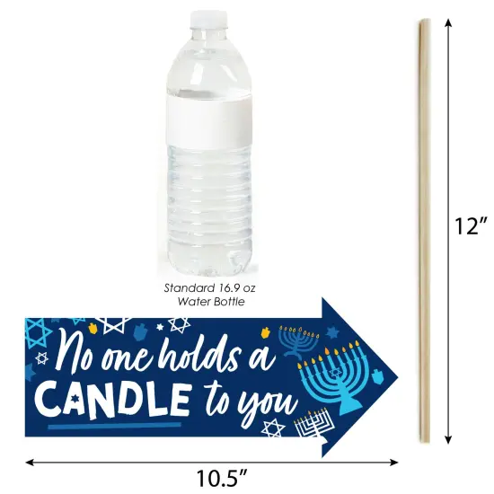 Big Dot of Happiness Funny Hanukkah Menorah - Chanukah Holiday Party Photo Booth Props Kit - 10 Piece {4}