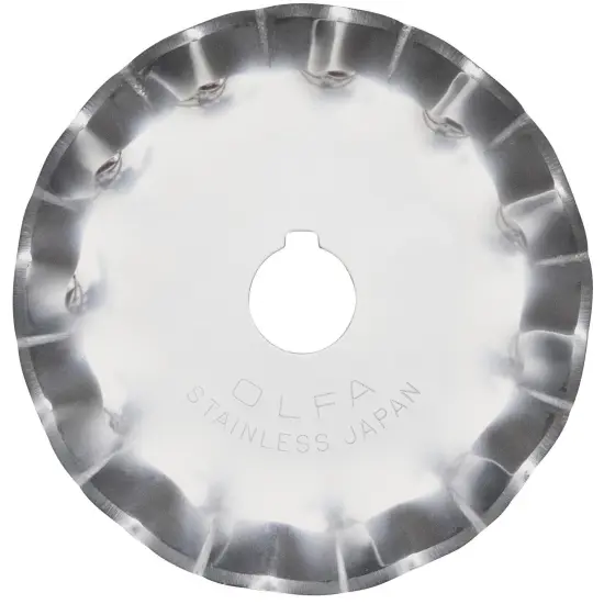 OLFA Decorative Edge Rotary Blade 45mm-Scallop {2}
