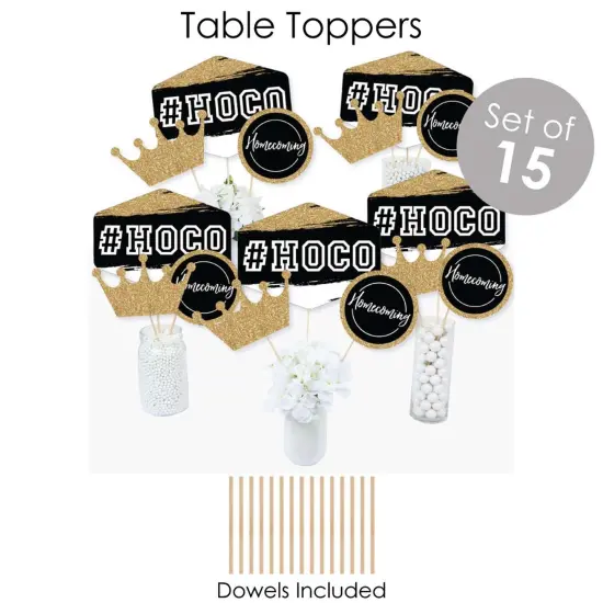 Big Dot of Happiness Hoco Dance - Homecoming Supplies - Banner Decoration Kit - Fundle Bundle {7}