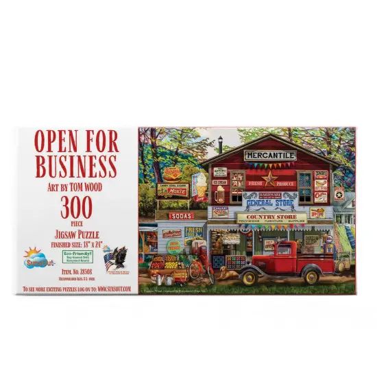 Sunsout Open for Business 300 pc Jigsaw Puzzle 28508 {4}