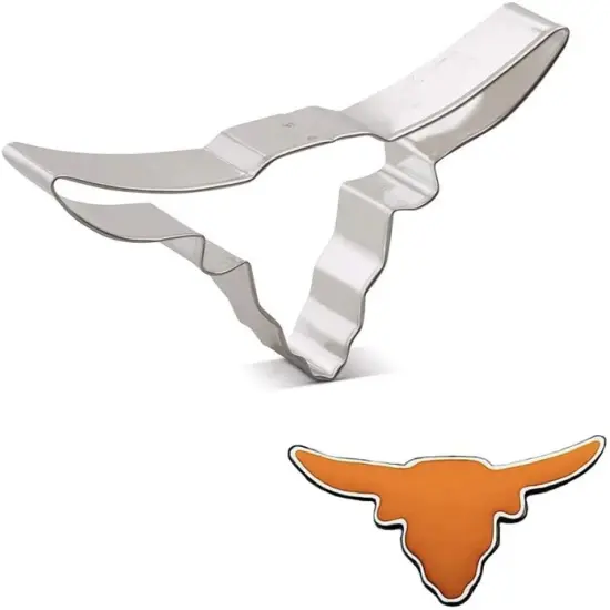 Ann Clark Longhorn Cattle Texas Cookie Cutter {1}