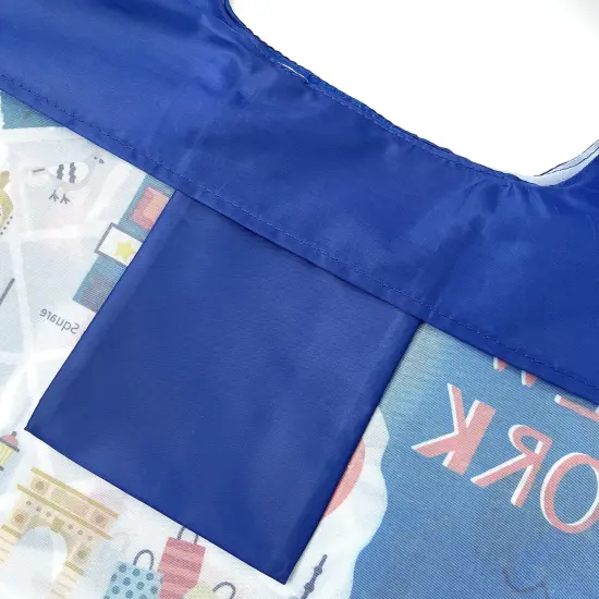 Wrapables AllyBag Collection Reusable Shopping Bag New York {3}