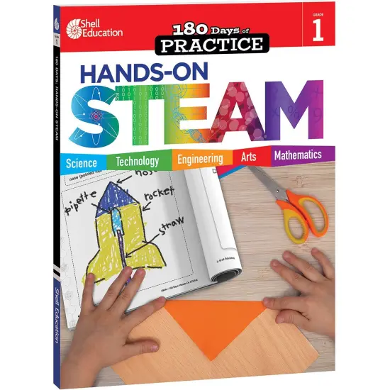 180 Days: Hands-On STEAM, Grade 1 {1}