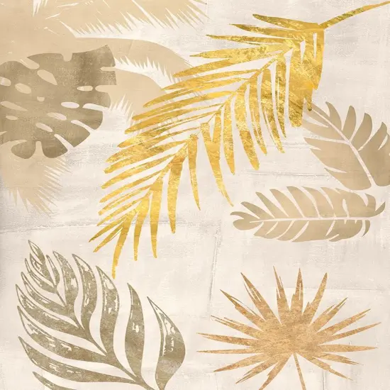 Palm Leaves Gold I Poster Print by Eve C. Grant # 3CG5386 {1}