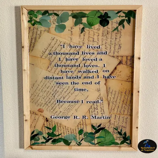 Letters on Parchment for Decoupage Crafting and Multi Media Art {4}