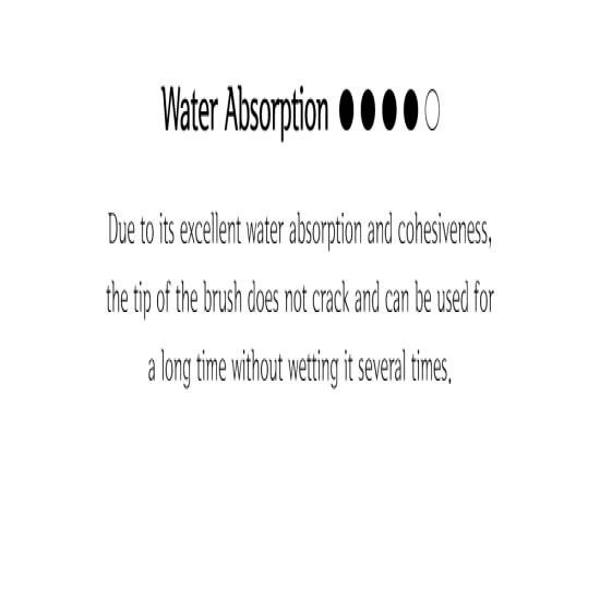 Herend Brush F-1000 Flat Brush (Squirrel) {3}