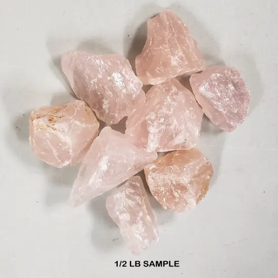 Rose Quartz Crystals Rough Raw Bulk {4}