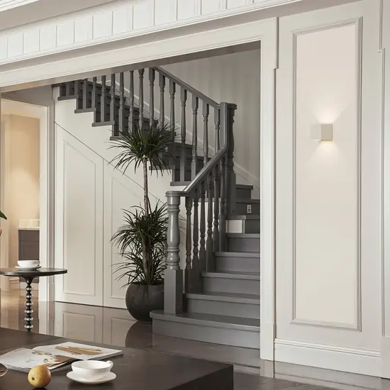 Modern Wall Sconce LED Waterproof Wall Lamp Aluminum with Adjustable Beam 10-Watt 4000K Cool White Indoor Outdoor for Bathroom Bedroom Corridor Living Room Stairs and Garden Single Black {8}