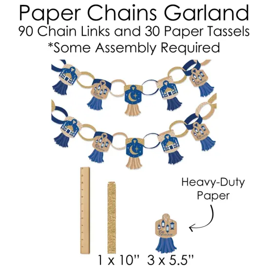 Big Dot of Happiness Ramadan - Banner and Photo Booth Decorations - Eid Mubarak Supplies Kit - Doterrific Bundle {7}