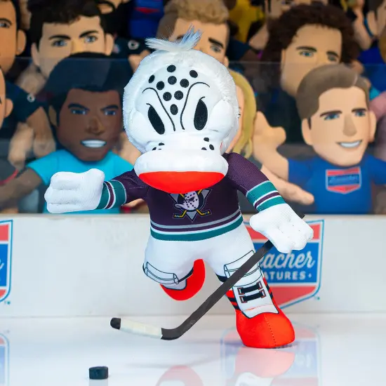 Bleacher Creatures Anaheim Ducks Wild Wing 10" Mascot Plush Figure (Retro) {4}