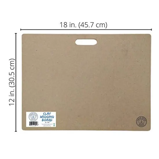 Penguin Pottery - Portable Clay Wedging Board with Built-in Handle - 12 in x 18 in - Wedging Board for Clay - Clay Board for Clay Crafts Arts Ceramics Pottery Tools {2}