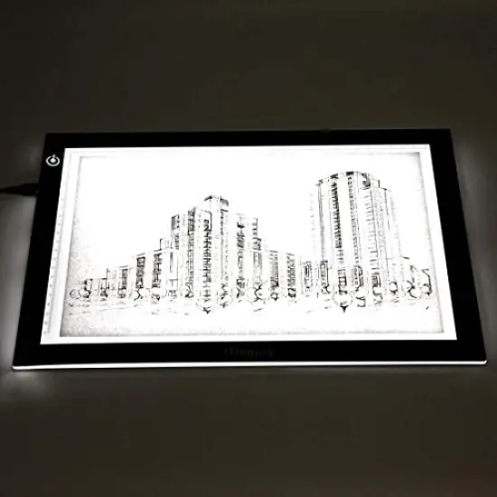 A4 LED Light Box 9x12 Inch Light Pad Only 5mm Ultra-Thin USB Power Light Table for Tracing {3}