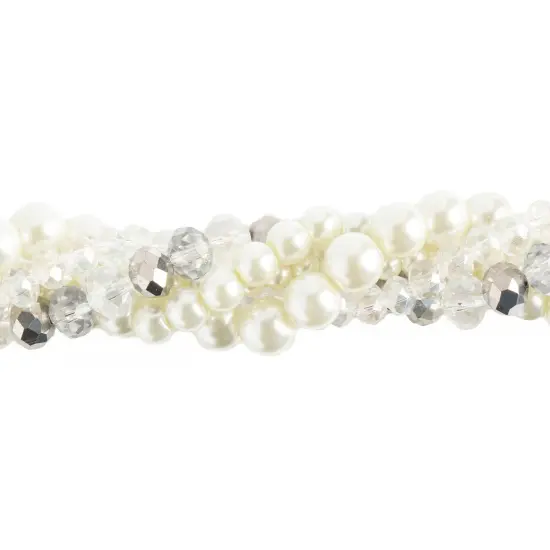Crystal Lane DIY Baneberry Twisted Glass & Pearls Beads, 5 Strands {1}