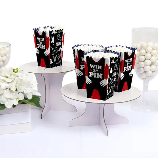 Big Dot of Happiness Own the Mat - Wrestling - Birthday Party or Wrestler Party Favor Popcorn Treat Boxes - Set of 12 {4}