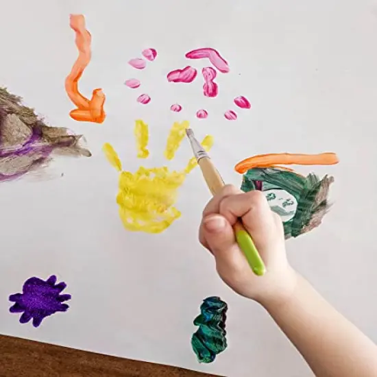 2 Pack of 18-Inch Easel Paper Roll for Arts & Crafts, Fits Most Standard Kids Easels, 100-Foot Rolls, 18"x100' {5}