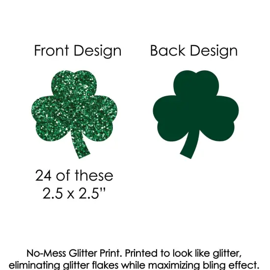 Big Dot of Happiness St. Patrick's Day - DIY Shaped Saint Paddy's Day Party Cut-Outs - 24 Count {3}