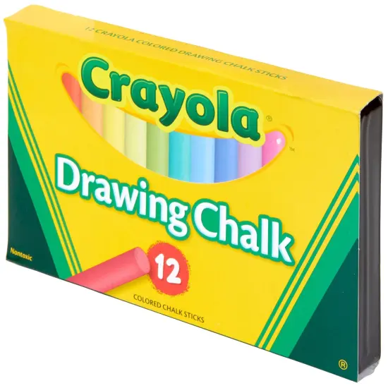 Crayola Drawing Chalk-12/Pkg {2}