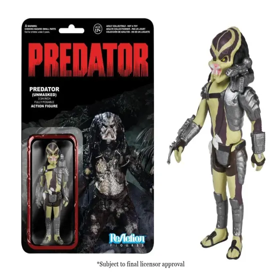 Funko ReAction Predator Closed Mouth Predator Action Figure {1}
