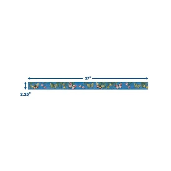 Curiosity Garden Butterfly Deco Trim&reg;, 37 Feet Per Pack, 6 Packs {2}