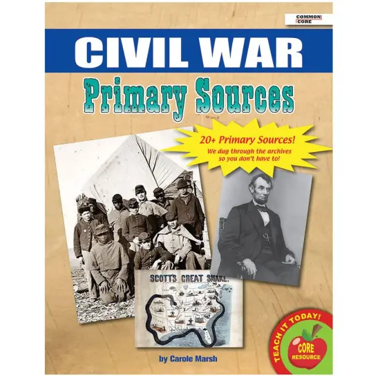 Primary Sources, Civil War {1}