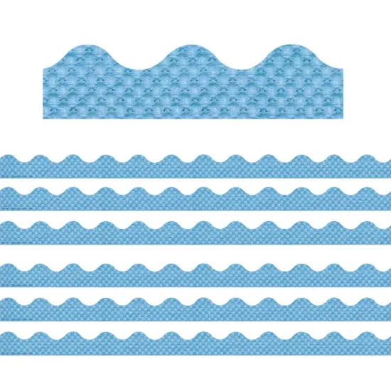 A Close-Knit Class Blue Pointelle Deco Trim, 37 Feet Per Pack, 6 Packs {1}