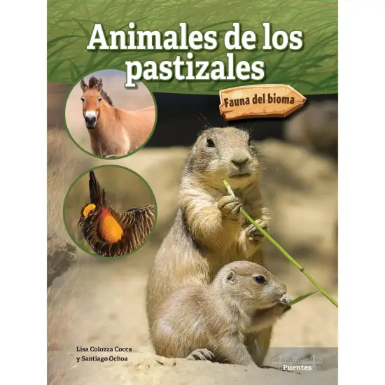 Animales de los pastizales Hardcover {1}