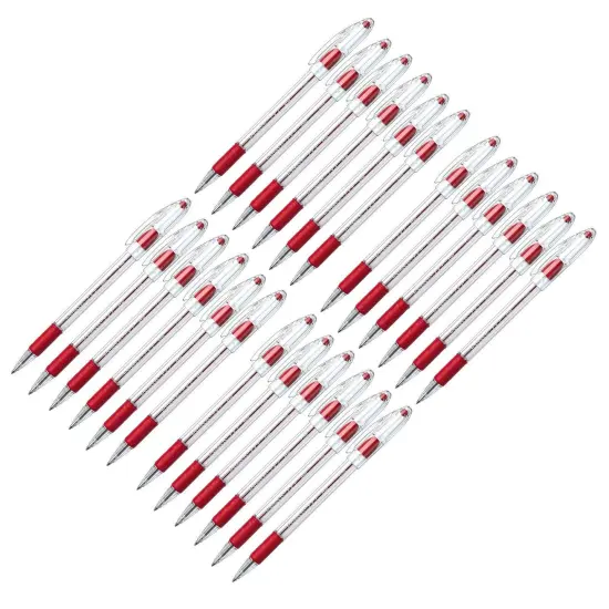 R.S.V.P.&reg; Ballpoint Pen, Fine Point, Red, Pack of 24 {1}