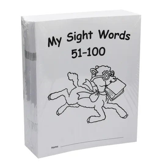 My Own Books: My Sight Words 51-100, Pack of 25 {3}