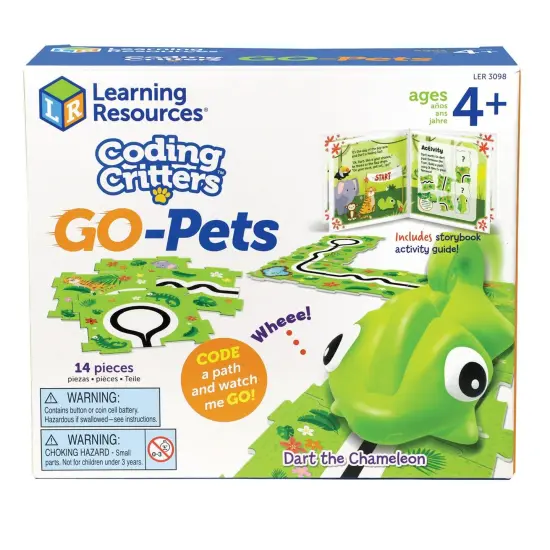 Coding Critters&trade; Go-Pets, Dart the Chameleon {1}