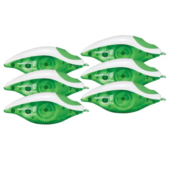 Liquid Paper&reg; DryLine&reg; Grip Correction Tape, Pack of 6 {1}