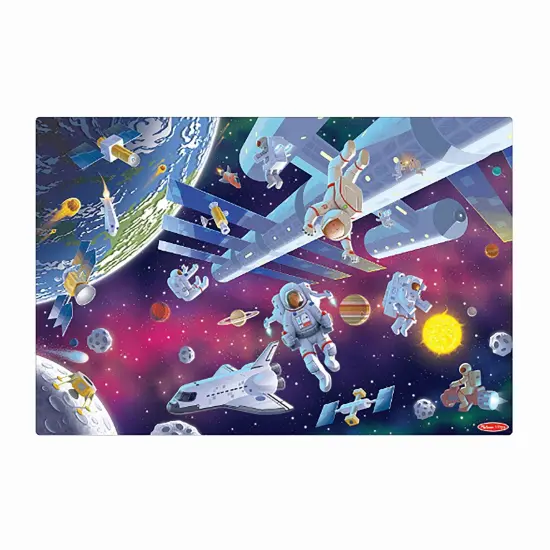 Outer Space Glow in the Dark Floor Puzzle {1}