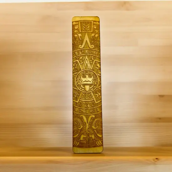 Bookmark - Aztec Calendar {4}