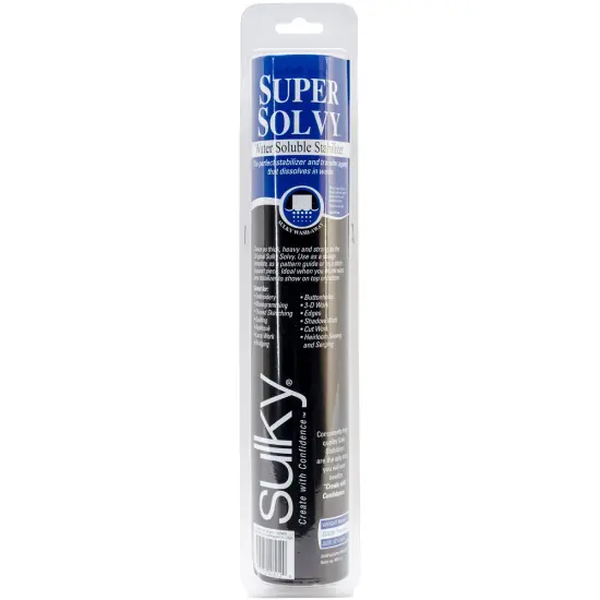Sulky Super Solvy Water-Soluble Stabilizer Roll-12"X9yd {1}